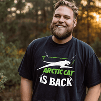 Arctic Cat - The Cat is Back Big and Tall Tee Shirt - Goats Trail