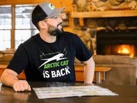 Arctic Cat - The Cat is Back Big and Tall Tee Shirt - Goats Trail