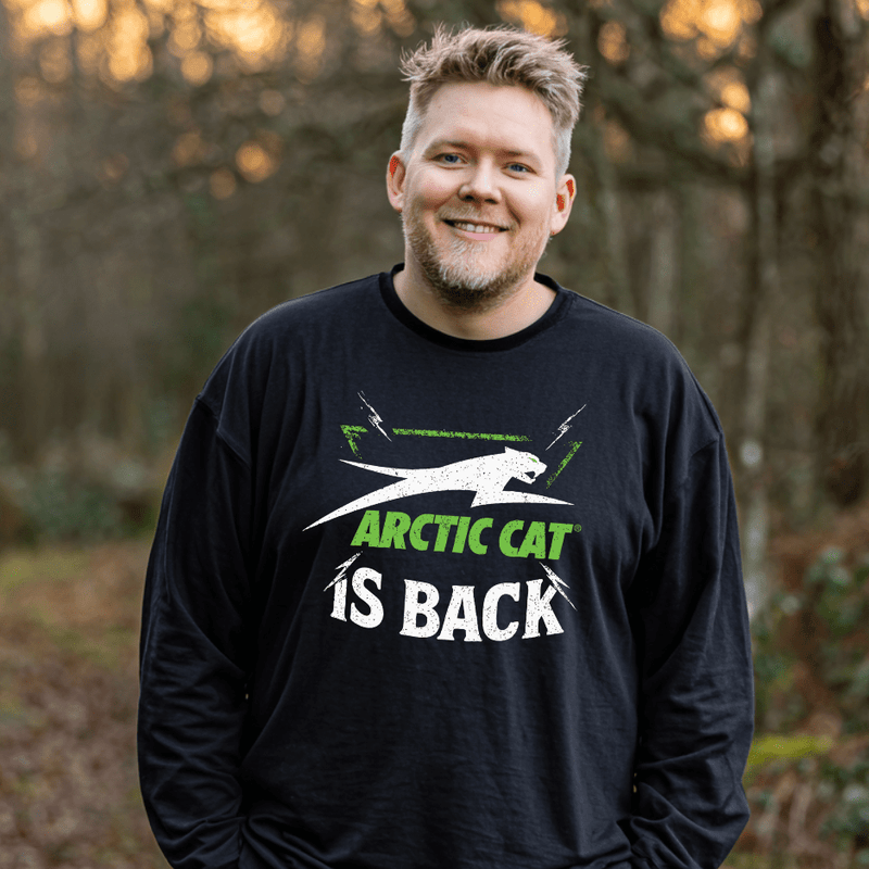 Arctic Cat - The Cat is Back Long Sleeve Tee - Goats Trail