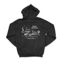 Arctic Cat Vintage Snowmobile Zip - Up Hoodies - Goats Trail