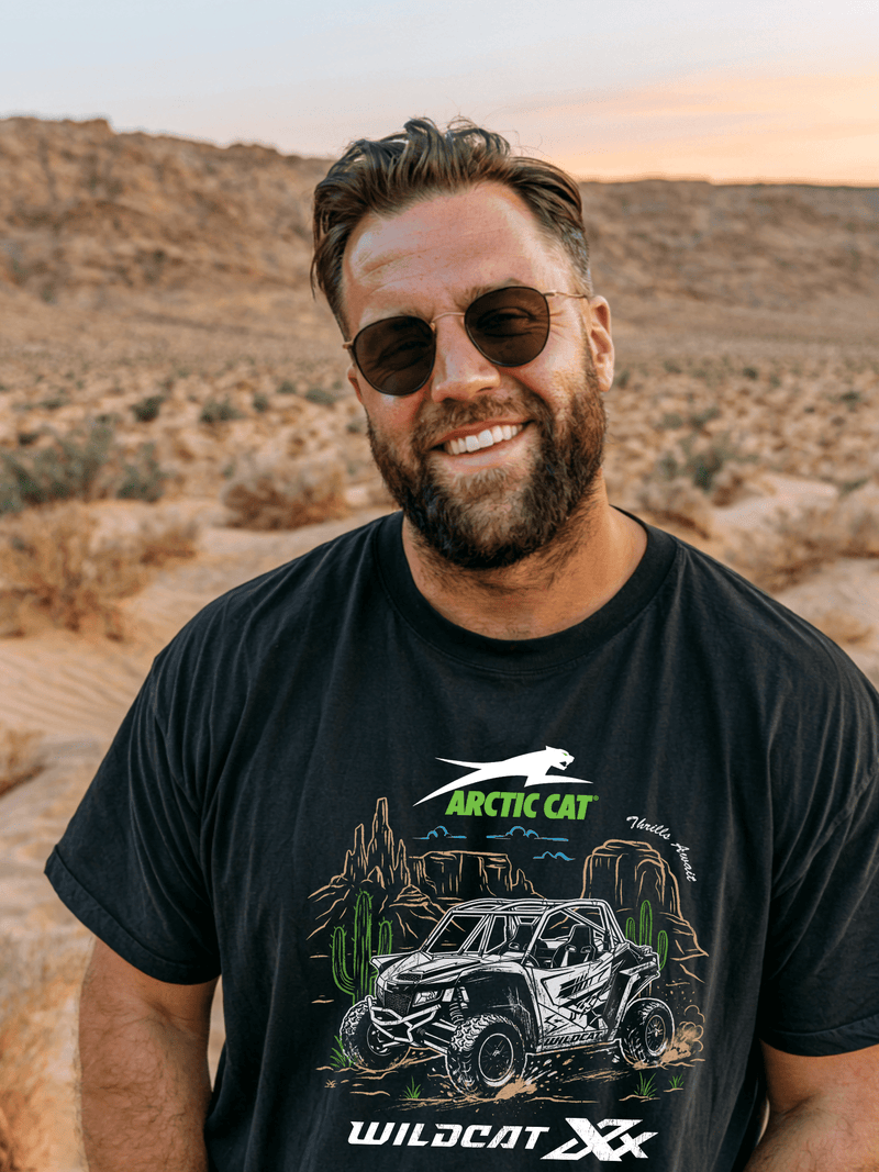 Arctic Cat Wildcat XX Big and Tall Tee - Goats Trail