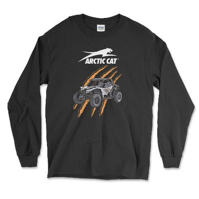 Arctic Cat® Wildcat XX™ Side-by-Side Long Sleeve Tee Small / Black Long-Sleeve T-shirt