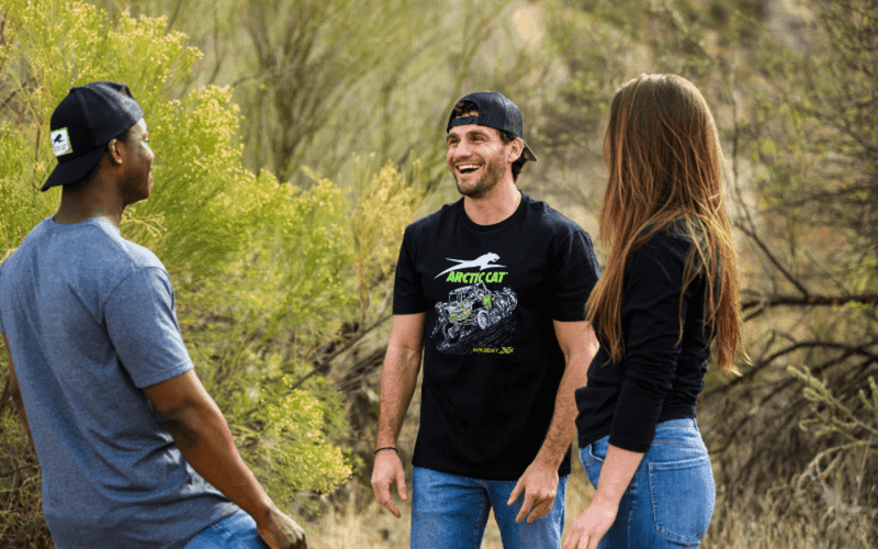 Arctic Cat Wildcat XX Tee - Off Road Apparel - Goats Trail