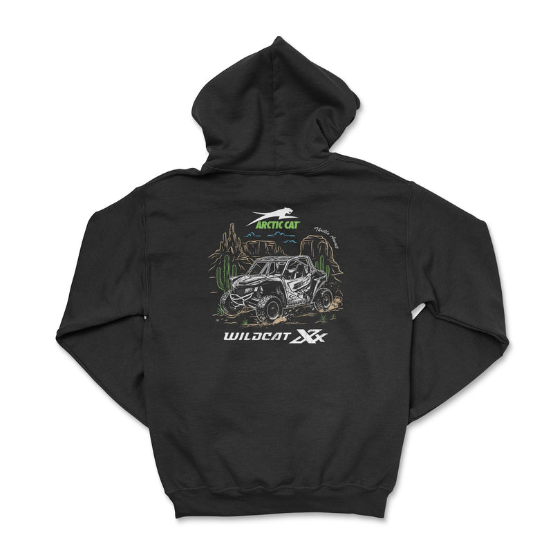 Arctic Cat Wildcat XX Zip Up Hooded Sweatshirt - Goats Trail