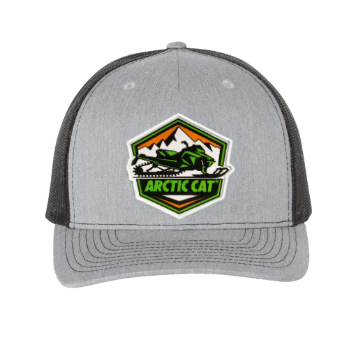 Arctic Cat® ZR600 Snowmobile Hat-Stay Warm, Look Cool Heather Grey Hats