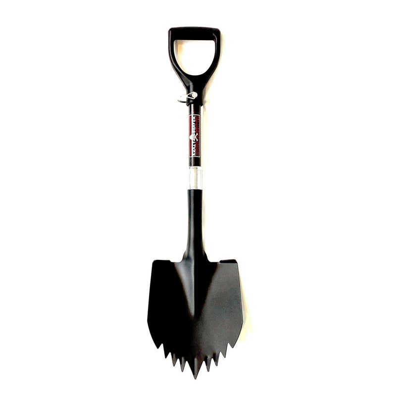 ATV/UTV Krazy Beaver Shorty Shovel (Textured Black/Black) - Goats Trail