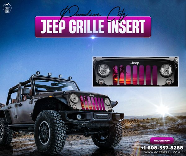 Beach Life Paradise City Grille Insert - Goats Trail