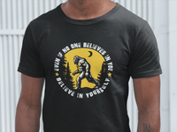 Believe in Yourself Sasquatch Tee - Goats Trail