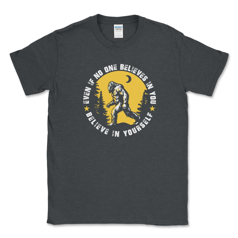 Believe in Yourself Sasquatch Tee - Goats Trail