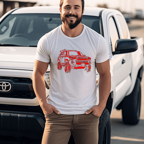 Big and Tall - Adventure Let's Go Places Tee Shirt - Goats Trail Off - Road Apparel Company