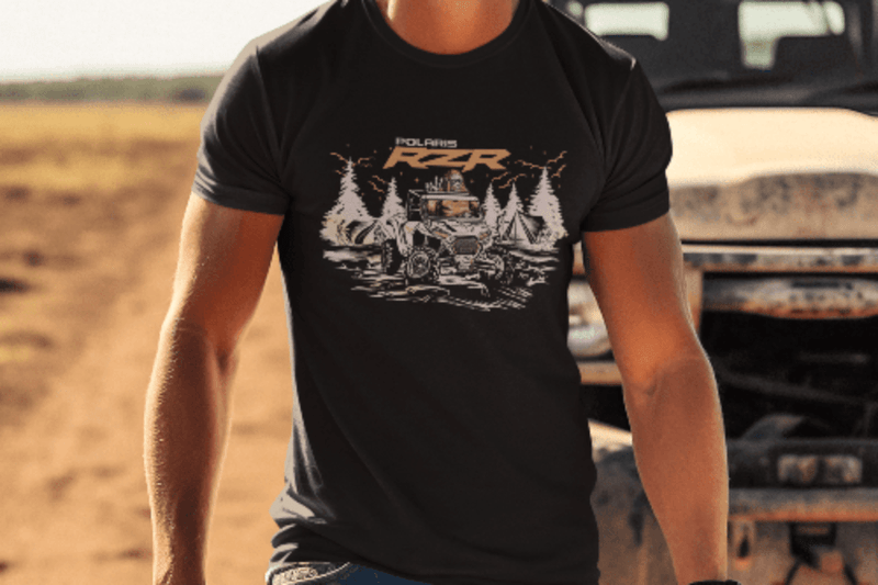 Big & Tall Polaris RZR Bigfoot Tee - Adventure Ready - Goats Trail
