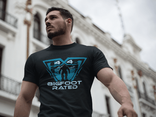 Bigfoot Off - Road Rated Tee Shirt - 4x4 Off Road - Goats Trail