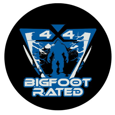 Bigfoot Rated 4x4 Spare Tire Cover - Goats Trail Off - Road Apparel Company