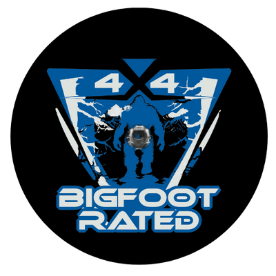 Bigfoot Rated 4x4 Spare Tire Cover - Goats Trail Off - Road Apparel Company