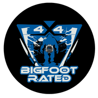 Bigfoot Rated 4x4 Spare Tire Cover - Bronco, Jeep, RV, Camper - Goats Trail