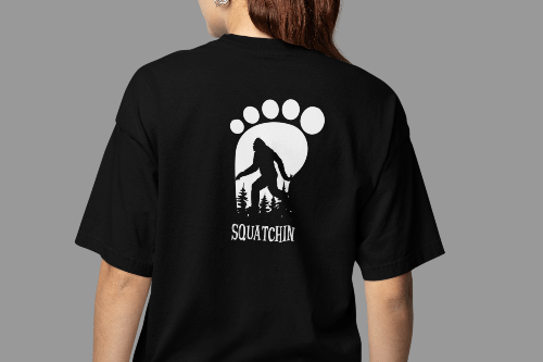 Bigfoot Sasquatch Shirt - Goats Trail Off - Road Apparel Company