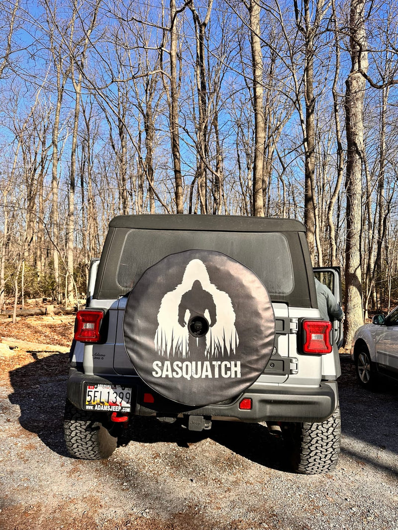 Bigfoot Sasquatch Spare Tire Cover - Goats Trail