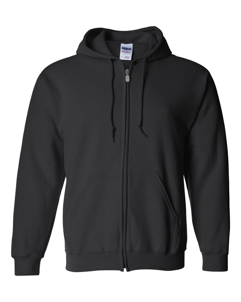 Black Gildan Tye - Dye Zip - Up Sasquatch Hoodie - Goats Trail