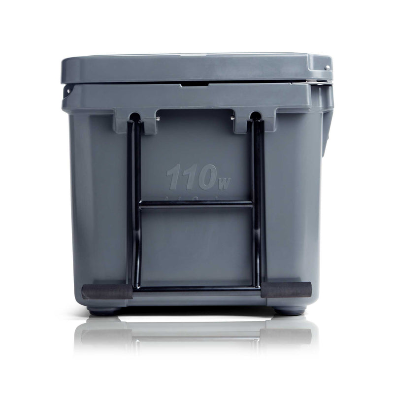 Blue 110 Quart Commercial Sized Wheeled Cooler - Goats Trail