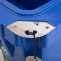 Blue Cooler - 60 Quart Ice Vault Cooler - Ice Lasts for 10 Days - Goats Trail