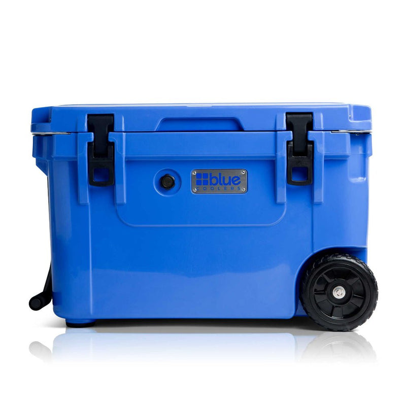 Blue Cooler - 60 Quart Wheeled Cooler - Goats Trail