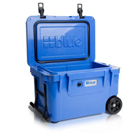 Blue Cooler - 60 Quart Wheeled Cooler - Goats Trail