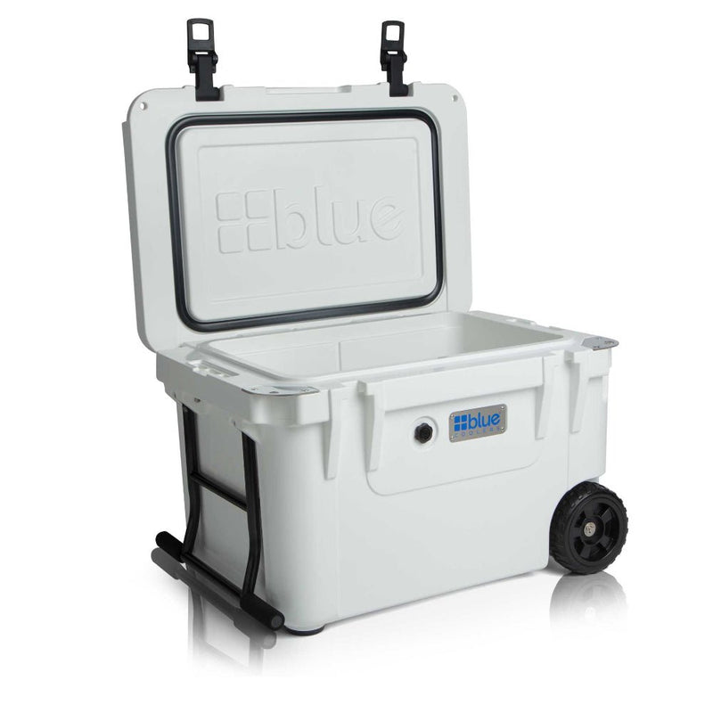 Blue Cooler - 60 Quart Wheeled Cooler - Goats Trail