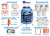 Blue Seventy - Two Standard - 3 Day Emergency Kit for 1 Person - Goats Trail