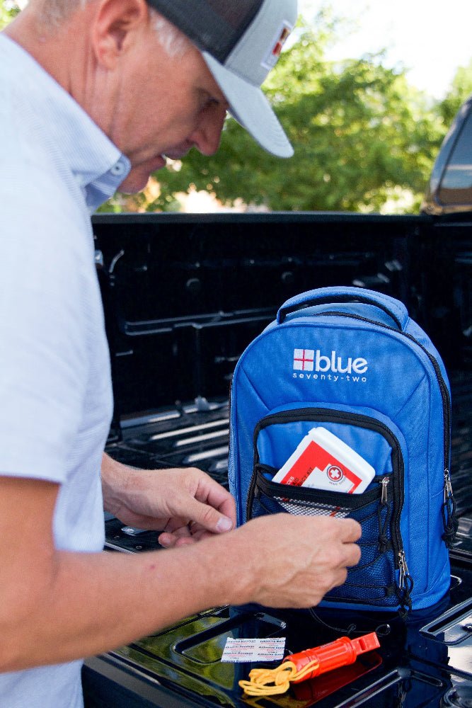 Blue Seventy - Two Standard - 3 Day Emergency Kit for 1 Person - Goats Trail