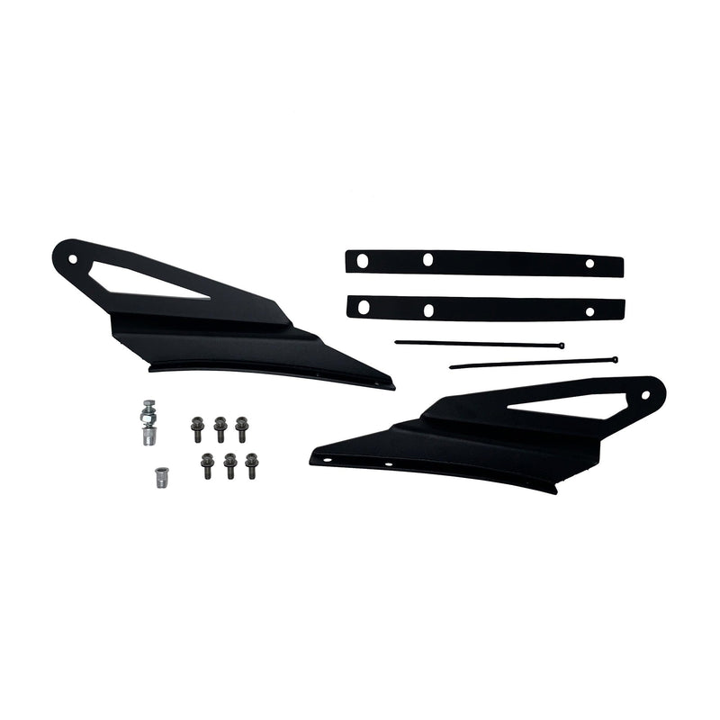 Bracket Set - Light Bar - Overhead Mount - 05 - 23 Toyota Tacoma Reg Ext Cab - Goats Trail