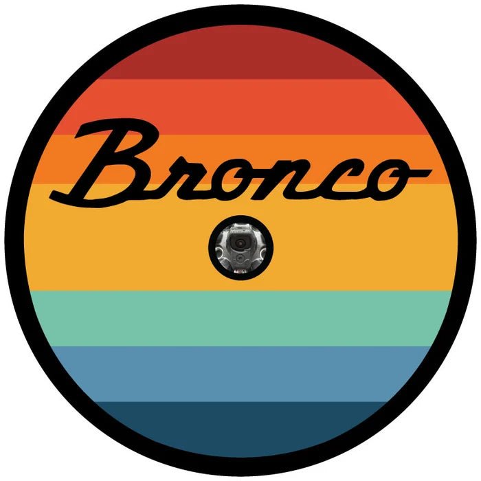 Bronco Marine Grade Vinyl Spare Tire Cover - Goats Trail