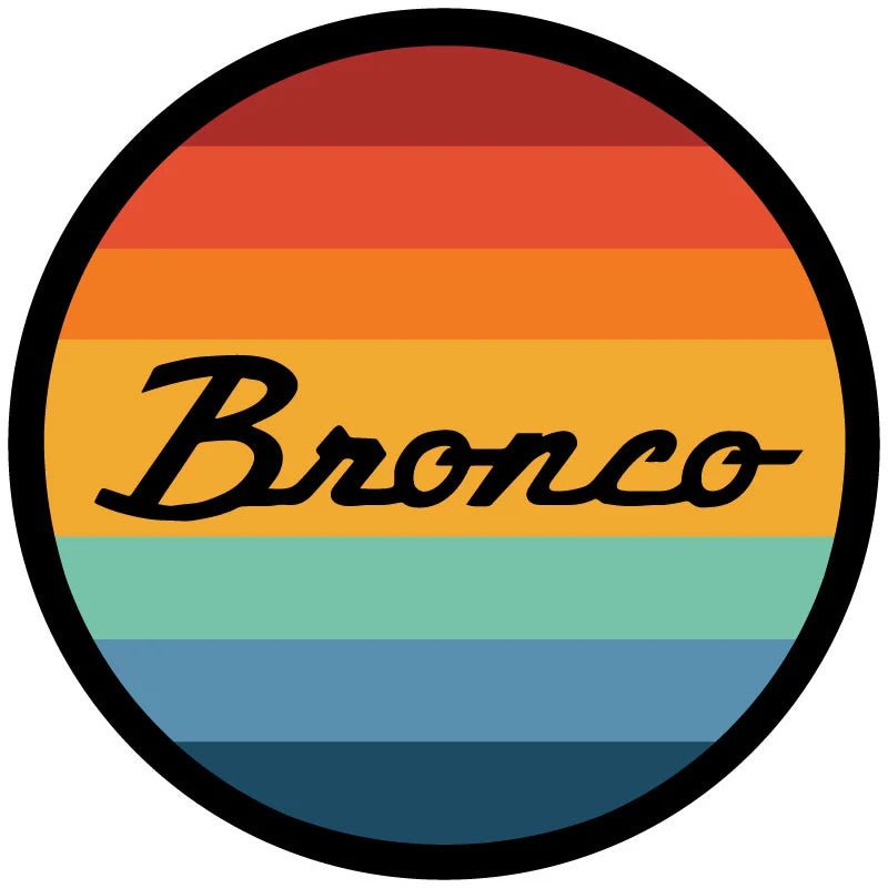 Bronco Marine Grade Vinyl Spare Tire Cover - Goats Trail