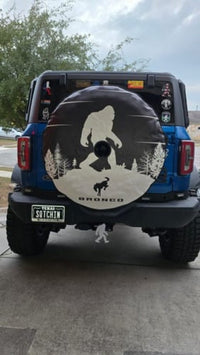 Bronco Sasquatch Forest Spare Tire Cover-Ford Bronco - Goats Trail