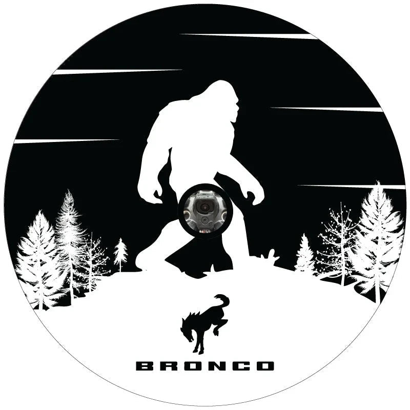 Bronco Sasquatch Forest Spare Tire Cover - Ford Bronco - Goats Trail