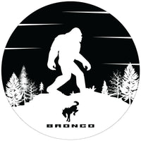 Bronco Sasquatch Forest Spare Tire Cover - Ford Bronco - Goats Trail