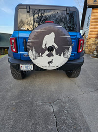 Bronco Sasquatch Forest Spare Tire Cover-Ford Bronco - Goats Trail