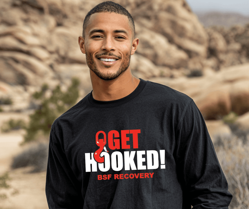 BSF Recovery Get Hooked! Long Sleeve Tee - Goats Trail
