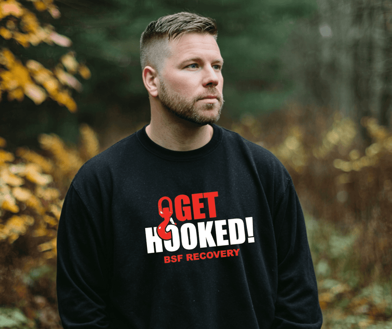 BSF Recovery Get Hooked! Long Sleeve Tee - Goats Trail
