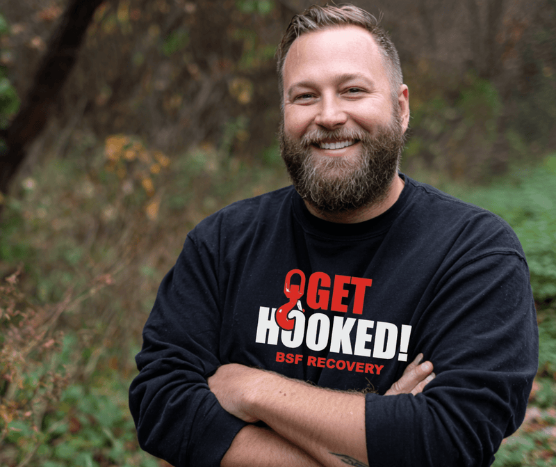 BSF Recovery Get Hooked! Long Sleeve Tee - Goats Trail