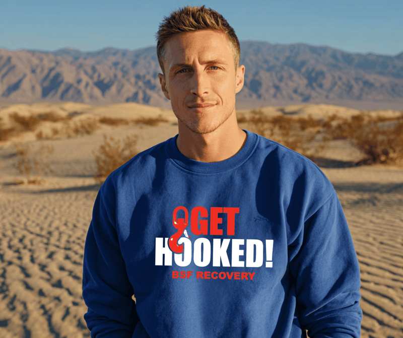 BSF Recovery Get Hooked! Sweatshirt - Goats Trail