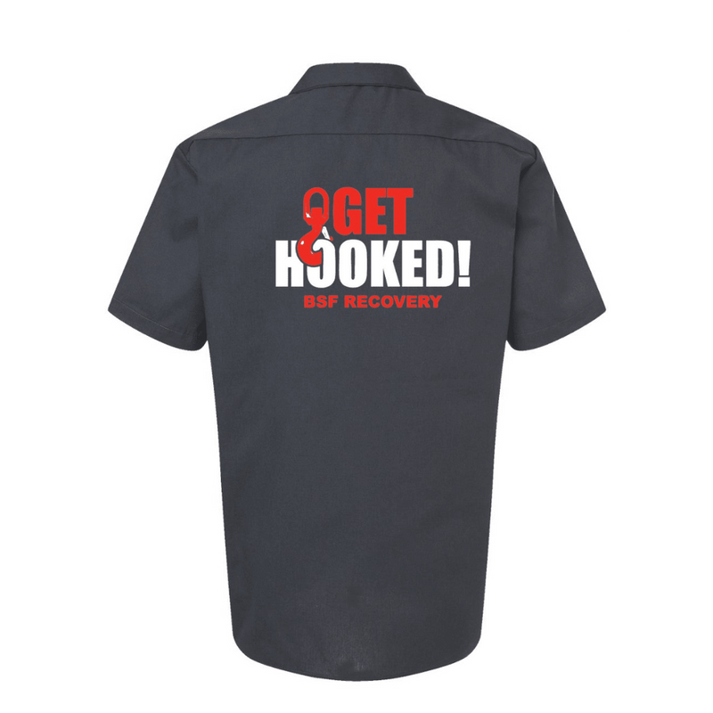 BSF Recovery Get Hooked! Work Shirt - Goats Trail