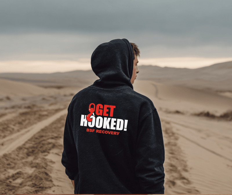 BSF Recovery Get Hooked! Zip - Up Sweatshirt - Goats Trail