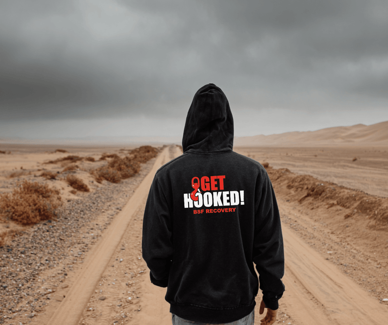 BSF Recovery Get Hooked! Zip - Up Sweatshirt - Goats Trail
