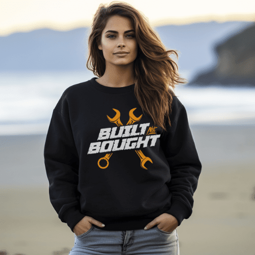 Built Not Bought Long - Sleeve Tee - Goats Trail