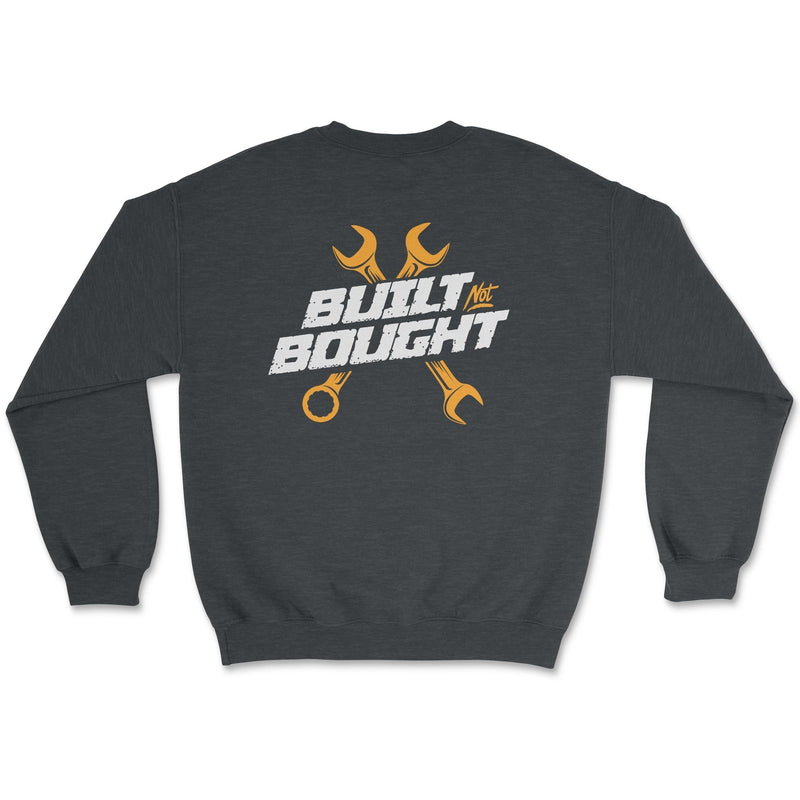 Built Not Bought Sweatshirt - Goats Trail