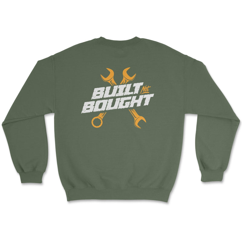 Built Not Bought Sweatshirt - Goats Trail