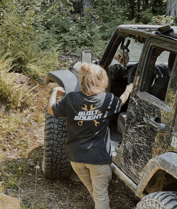 Built Not Bought T Shirt - Goats Trail