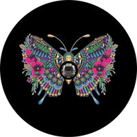 Butterfly Mandala Spare Tire Cover - Goats Trail