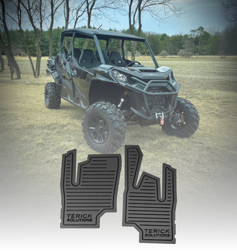 Can - Am Commander / Maverick Gen 2 Rubber Floor Mats - Goats Trail