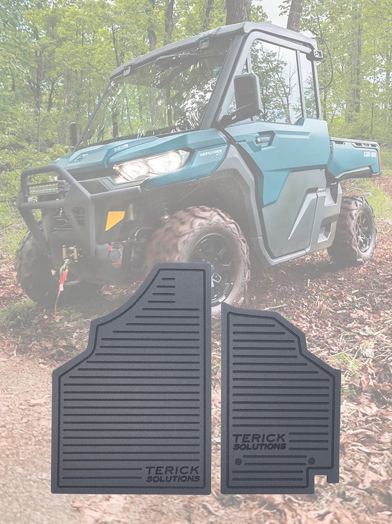 Can - Am Defender *New HD11* Rubber Floor Mats - Goats Trail